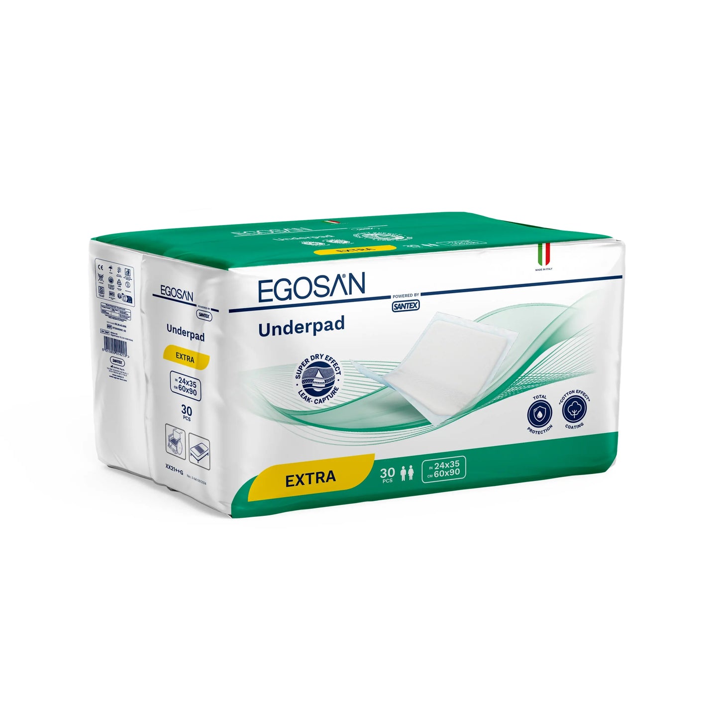Alèses Jetables Egosan Extra 60x90 - Medisense