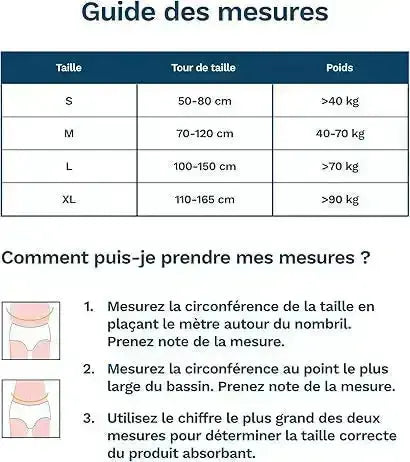 Culottes Egosan EXTRA (XL) PACK DE 14 - Medisense