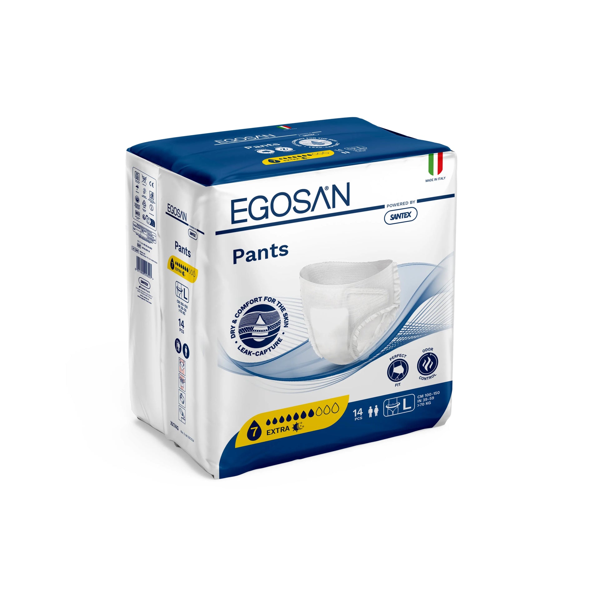 Culottes Egosan EXTRA (L) PACK DE 14 - Medisense